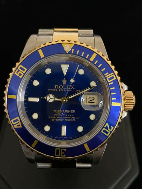 new rolex submariner navy blue gold|blue gold Rolex Submariner price.